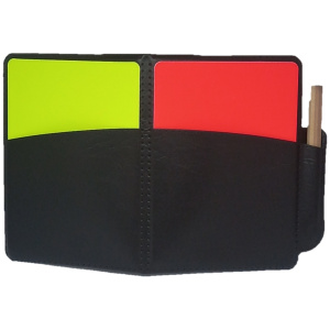 Match Day Wallet with Red/Yellow Cards