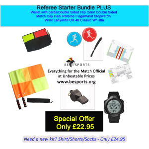 Referee / Match Official  Starter Bundle PLUS