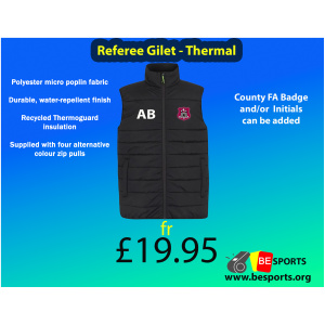 Referee Gilet - Thermal Bodywarmer