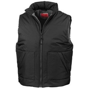 Fleece-lined bodywarmer