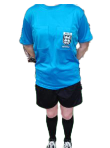 Referee Shirt Crew Neck - Fluo Turquoise
